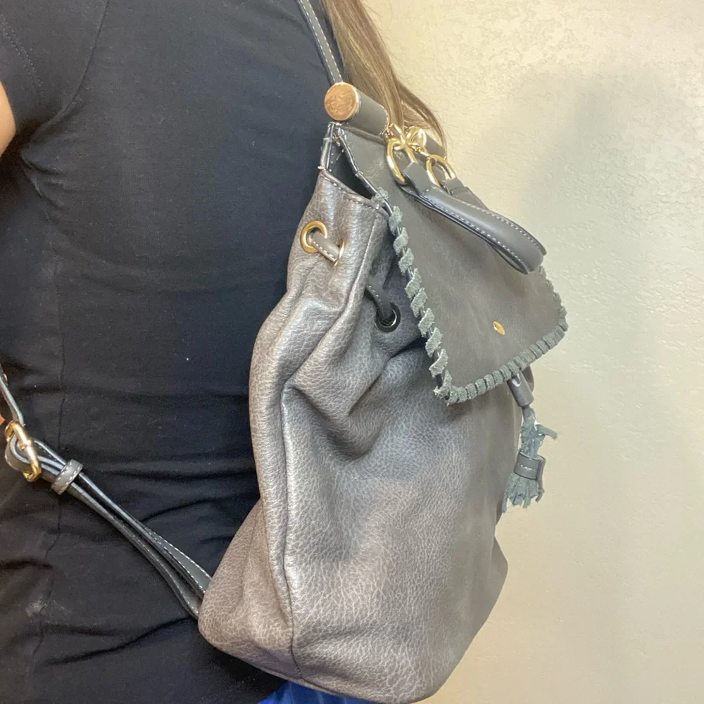 Grey backpack - Picture 2 of 6